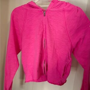PINK Victoria's Secret Fuchsia Zip-Up Jacket